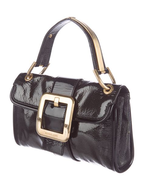 michael kors patent leather handbag|michael kors leather handbags.